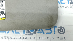 Left visor Toyota Prius V 12-17 gray, without hook, for dry cleaning