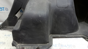 Right arch trim Nissan Leaf 13-17 black, worn, scratches