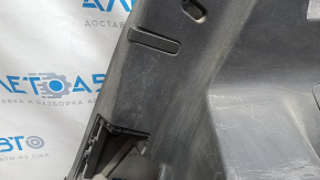 Right arch trim Nissan Leaf 13-17 black, scratches, no plug, worn, broken mount
