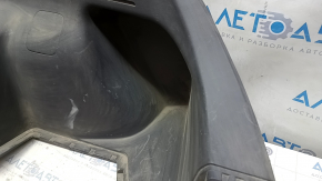 Right arch trim Nissan Leaf 13-17 black, scratches, no plug, worn, broken mount