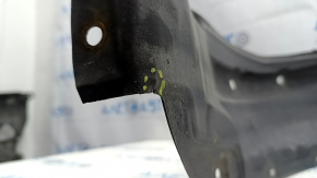 Front left fender liner Toyota Prius V 12-14 pre-restoration, tears, broken mudguard mounting bolt 