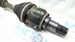 Drive axle shaft front left Toyota Prius V 12-17 rusty