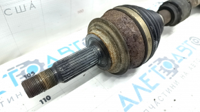 Drive axle shaft front left Toyota Prius V 12-17 rusty