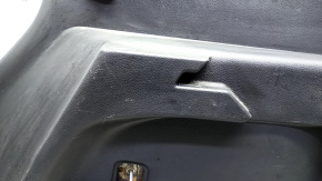 Right arch trim Nissan Rogue 14-20 black, under 2 rows, scratches, with cigarette lighter