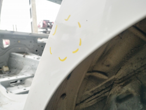Quarter wing rear left BMW 5 G30 17-23 white, on the body, bumps