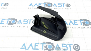 Passenger seat runner plug rear left Toyota Prius V 12-17 black, scratches