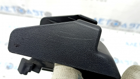 Passenger seat runner plug rear left Toyota Prius V 12-17 black, scratches