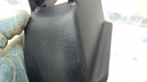 Passenger seat runner plug rear left Toyota Prius V 12-17 black, scratches