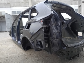 Quarter wing rear left Honda CRV 23- on the body, graphite