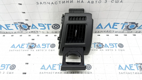 Right air duct with cup holder Toyota Prius V 12-17 dark gray