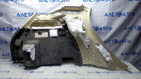 Right arch trim Lincoln MKC 15 - beige, with dark gray, scratches, needs cleaning