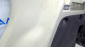 Right arch trim Lincoln MKC 15 - beige, with dark gray, scratches, needs cleaning
