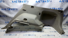 Right arch trim Toyota Prius V 12-17 gray, scratches, with cigarette lighter