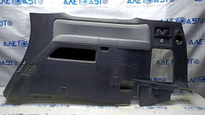 Arch trim right Toyota Sequoia 08-16 black with gray insert, scratches