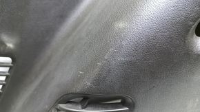 Right arch trim Toyota Sequoia 08-19 black, with beige insert, scratches, with cigarette lighter
