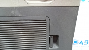 Right arch trim Toyota Sienna 11-14 gray with beige, without curtain, rubbed, scratches, whitened plastic, with cigarette lighter