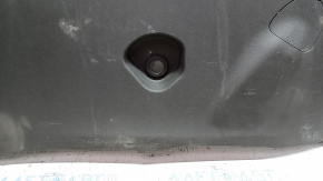 Right arch trim Toyota Sienna 11-14 gray with beige, without curtain, rubbed, scratches, whitened plastic, with cigarette lighter