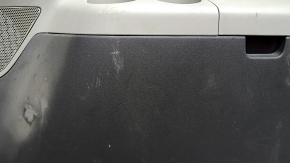 Right arch trim Toyota Sienna 11-14 gray with beige, without curtain, rubbed, scratches, whitened plastic, with cigarette lighter