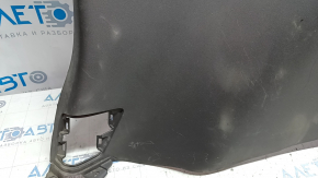Right arch trim Toyota Sienna 11-14 gray with beige, without curtain, rubbed, scratches, whitened plastic, with cigarette lighter