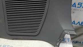 Arch trim right Toyota Sienna 11-14 dark gray, with gray insert, with curtain, scratches, with cigarette lighter
