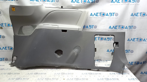 Right arch trim Toyota Sienna 11-14 dark gray, with gray insert, with curtain, rubbed, scratches