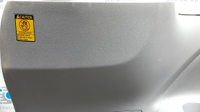 Right arch trim Toyota Sienna 11-14 dark gray, with gray insert, with curtain, rubbed, scratches