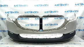 Front bumper bare Mazda CX-30 20- without parking sensors, white, scratches