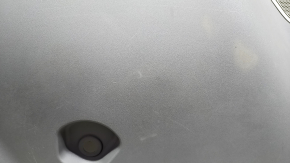 Left arch trim Toyota Sienna 11-14 dark gray, with gray insert, with curtain, scratches, unsoldered fasteners, broken fastener