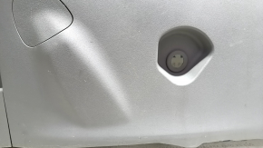 Left arch trim Toyota Sienna 11-14 dark gray, with gray insert, with curtain, scratches, unsoldered fasteners, broken fastener