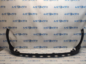 Front bumper lip Hyundai Tucson 16-18 structure dark gray under the lining