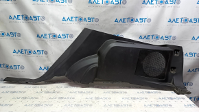 Right arch trim Chevrolet Equinox 10-17 black, scratches, broken fastening, broken mesh