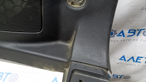 Right arch trim Chevrolet Equinox 10-17 black, scratches, broken fastening, broken mesh