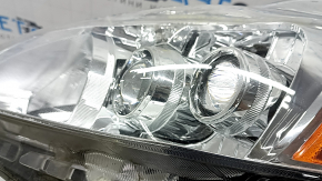 Headlight front left Toyota Prius V 12-14 complete prerest LED, melted, missing fragment, sand, scratches