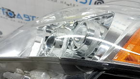 Headlight front left Toyota Prius V 12-14 complete prerest LED, melted, missing fragment, sand, scratches