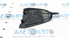 Center console trim front right Toyota Prius V 12-14 dark gray
