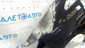 Front left wing Toyota Prius V 12-17 black 202, burnt, dents