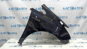 Front right wing Toyota Prius V 12-17 black 202, dent