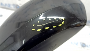 Side mirror left Toyota Prius V 12-17 5 pins, black, scratch
