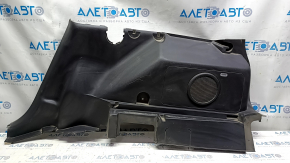 Arch trim right Jeep Patriot 11-17 black, under speaker, deep scratches, rubbed