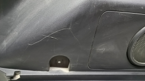 Arch trim right Jeep Patriot 11-17 black, under speaker, deep scratches, rubbed