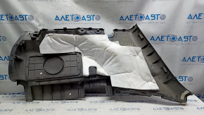 Arch trim right Jeep Patriot 11-17 black, under speaker, deep scratches, rubbed