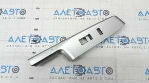 Front right door window lifter control trim Toyota Prius V 12-17 gray, scratches
