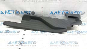 Door sill trim rear left inner Toyota Prius V 12-14 dark gray, scratches