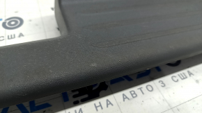 Door sill trim rear left inner Toyota Prius V 12-14 dark gray, scratches