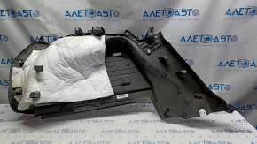 Arch trim right Jeep Cherokee KL 14-18 black, deep scratches