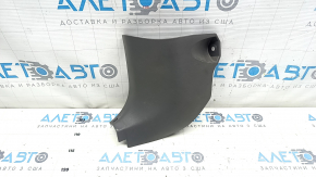 Front pillar trim lower left Toyota Prius V 12-14 dark gray, scratches