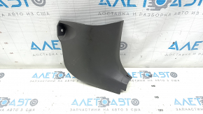 Front pillar trim lower right Toyota Prius V 12-14 dark gray, scratches