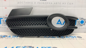 Front bumper grille left Audi Q3 8U 16-17 for solid bumper for fog lights
