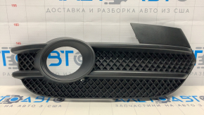 Front bumper grille right Audi Q3 8U 16-17 for solid bumper for fog lights