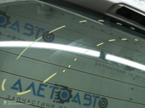 Boot door bare with glass Ford C-max MK2 13-18 silver UX, scratches, scratches on glass
